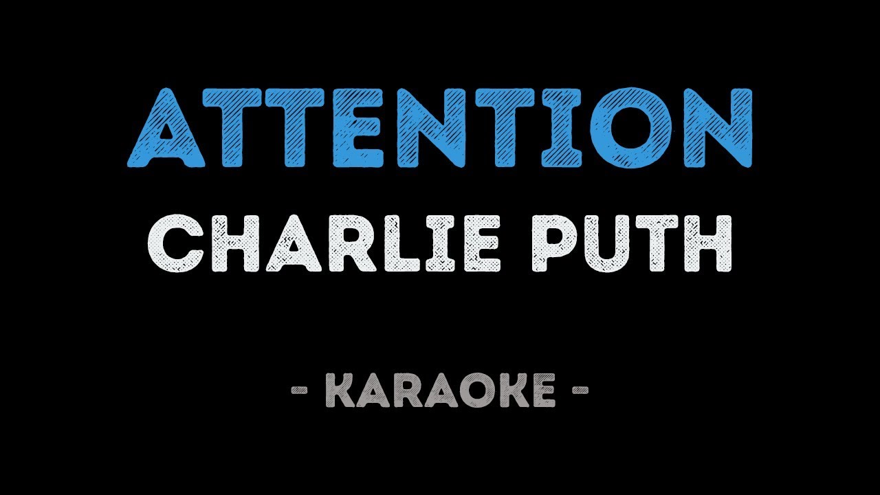 Attention charlie текст